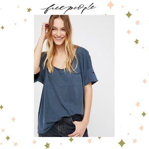 Free People We The Free Dream Big Tee in Blue